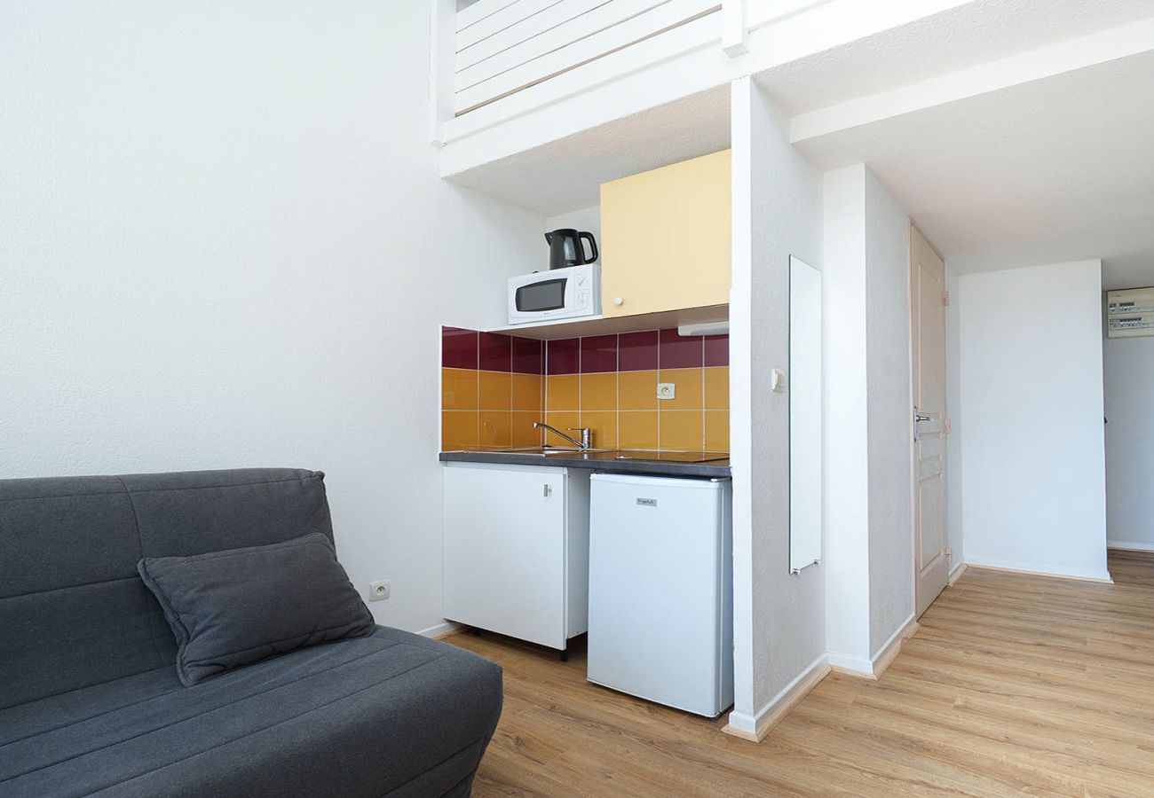 Studio à Agde - Mignon studio 4pers, Mezzanine et Balcon