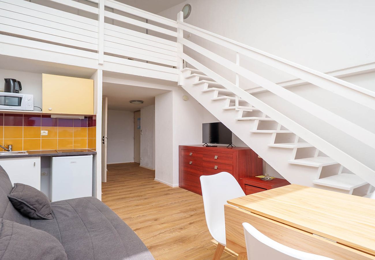 Studio à Agde - Mignon studio 4pers, Mezzanine et Balcon