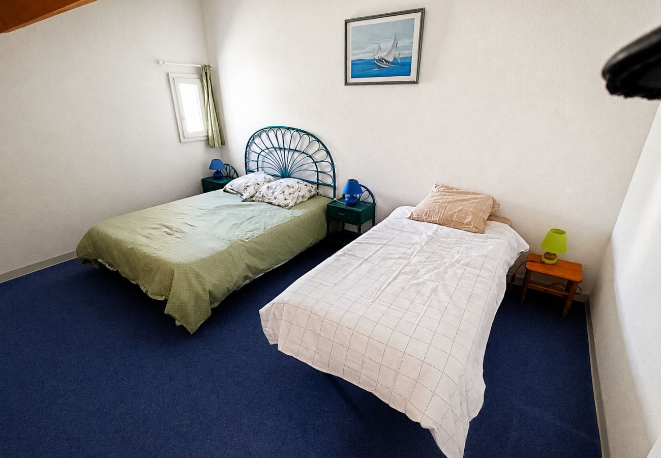 Appartement à Agde - Jolie appt 5 pers avec jardin et terrasse
