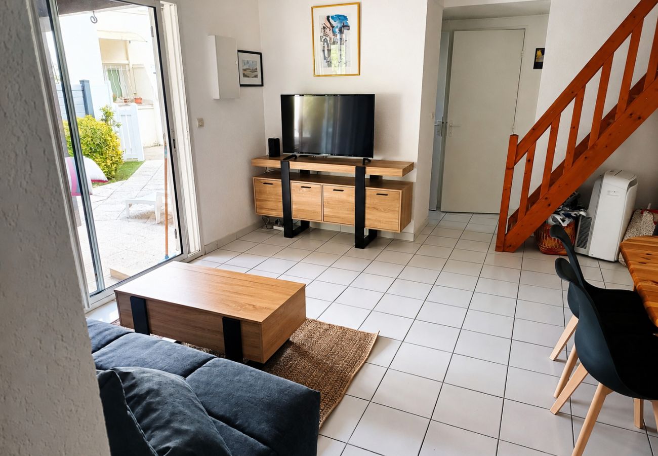 Appartement à Agde - Jolie appt 5 pers avec jardin et terrasse