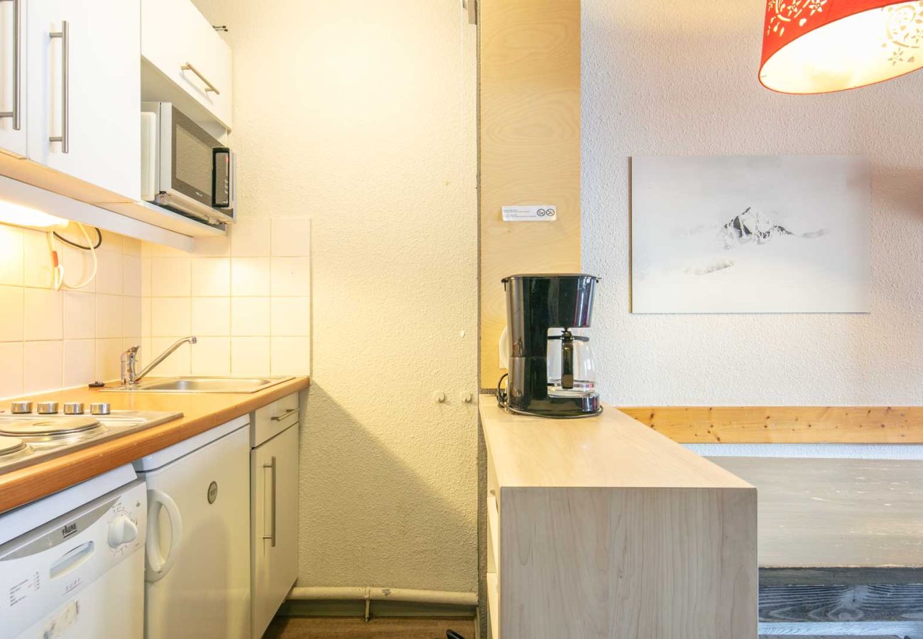 Studio à Tignes - Studio lumineux cabine 4 personnes 