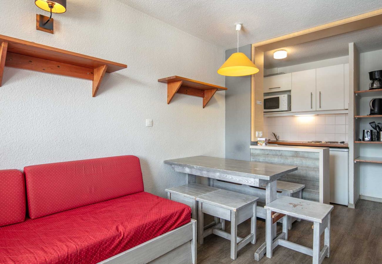 Studio à Tignes - Coquet studio 4 pers, balcon, vue piste de ski