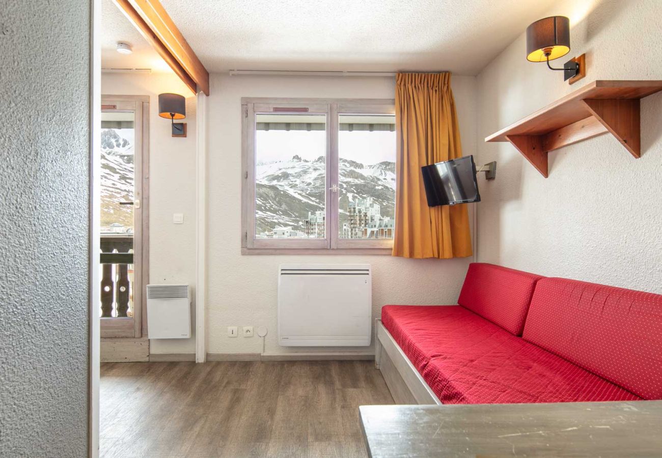 Studio à Tignes - Coquet studio 4 pers, balcon, vue piste de ski