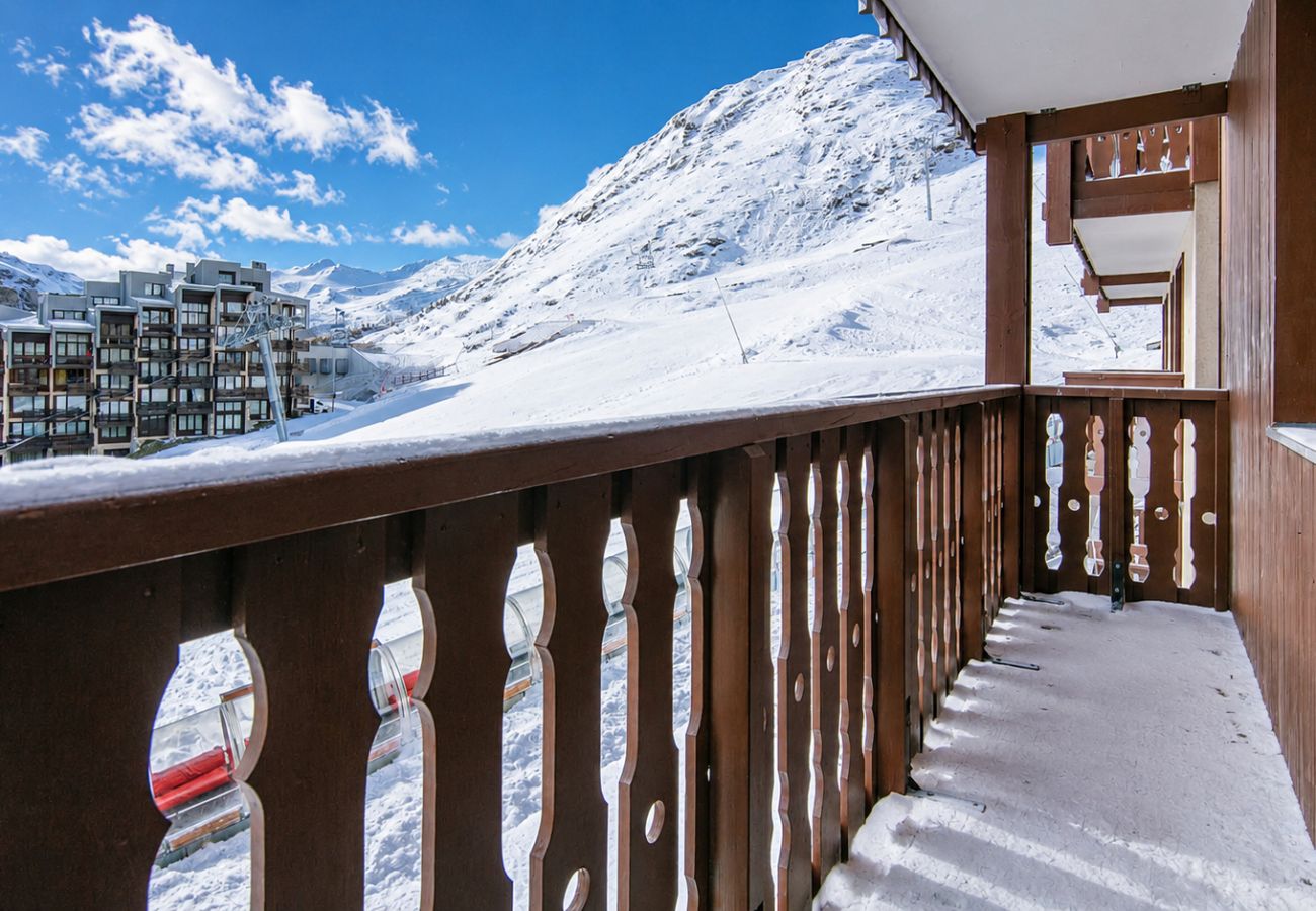 Studio à Tignes - Coquet studio 4 pers, balcon, vue piste de ski