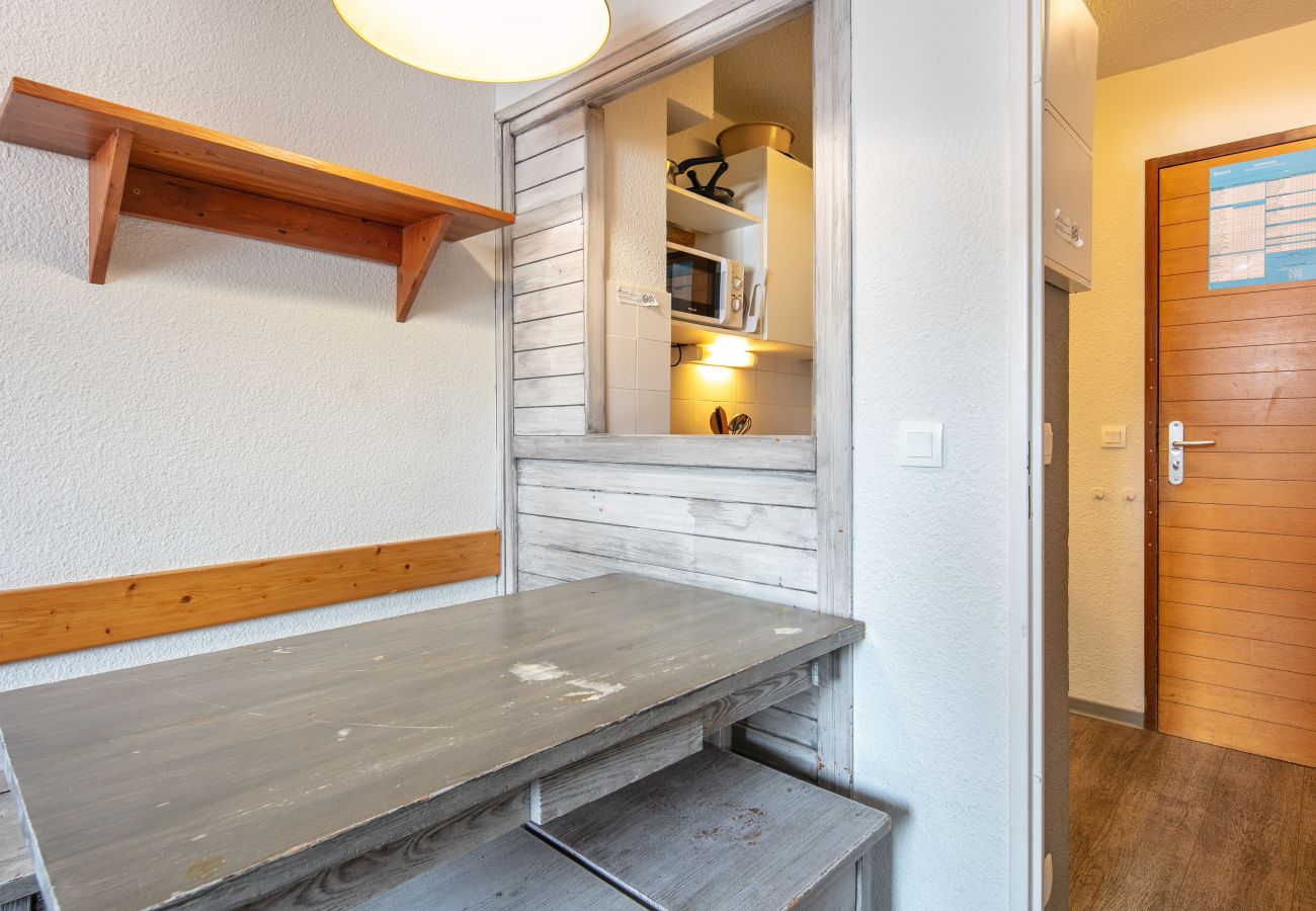 Studio à Tignes - Studio PMR, 4 pers, balcon vue piste de ski