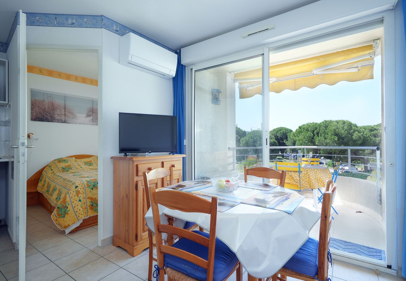 Appartement à Le Grau-du-Roi - Appartement lumineux 4 personnes vue nature