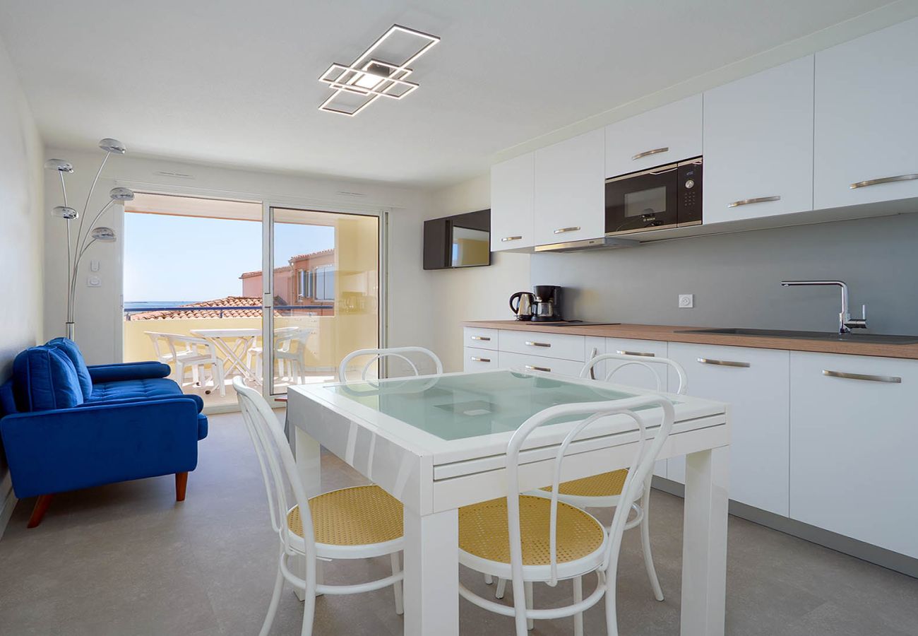 Appartement à Agde - Jolie appt 4 pers vue mer avec piscine
