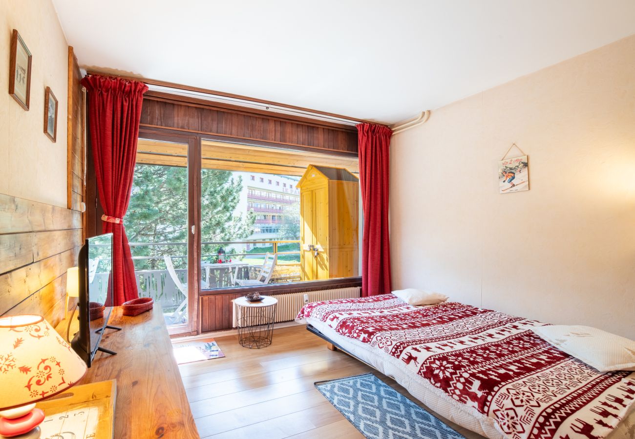 Studio à Les Deux Alpes - Studio, centre station, vue montagne