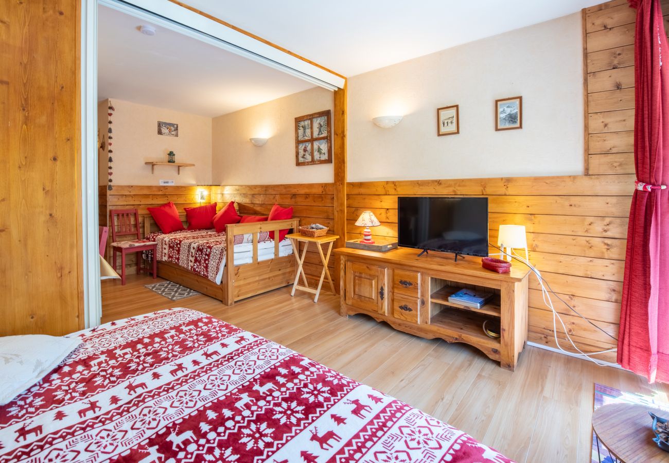 Studio à Les Deux Alpes - Studio, centre station, vue montagne