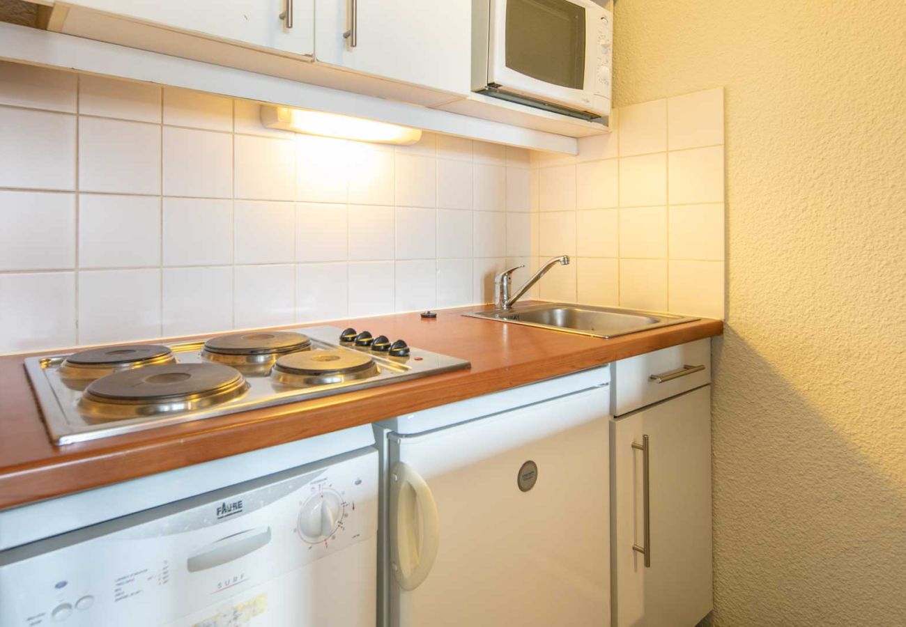 Appartement à Tignes - Appartement cabine lumineux 6 personnes vue pistes de ski