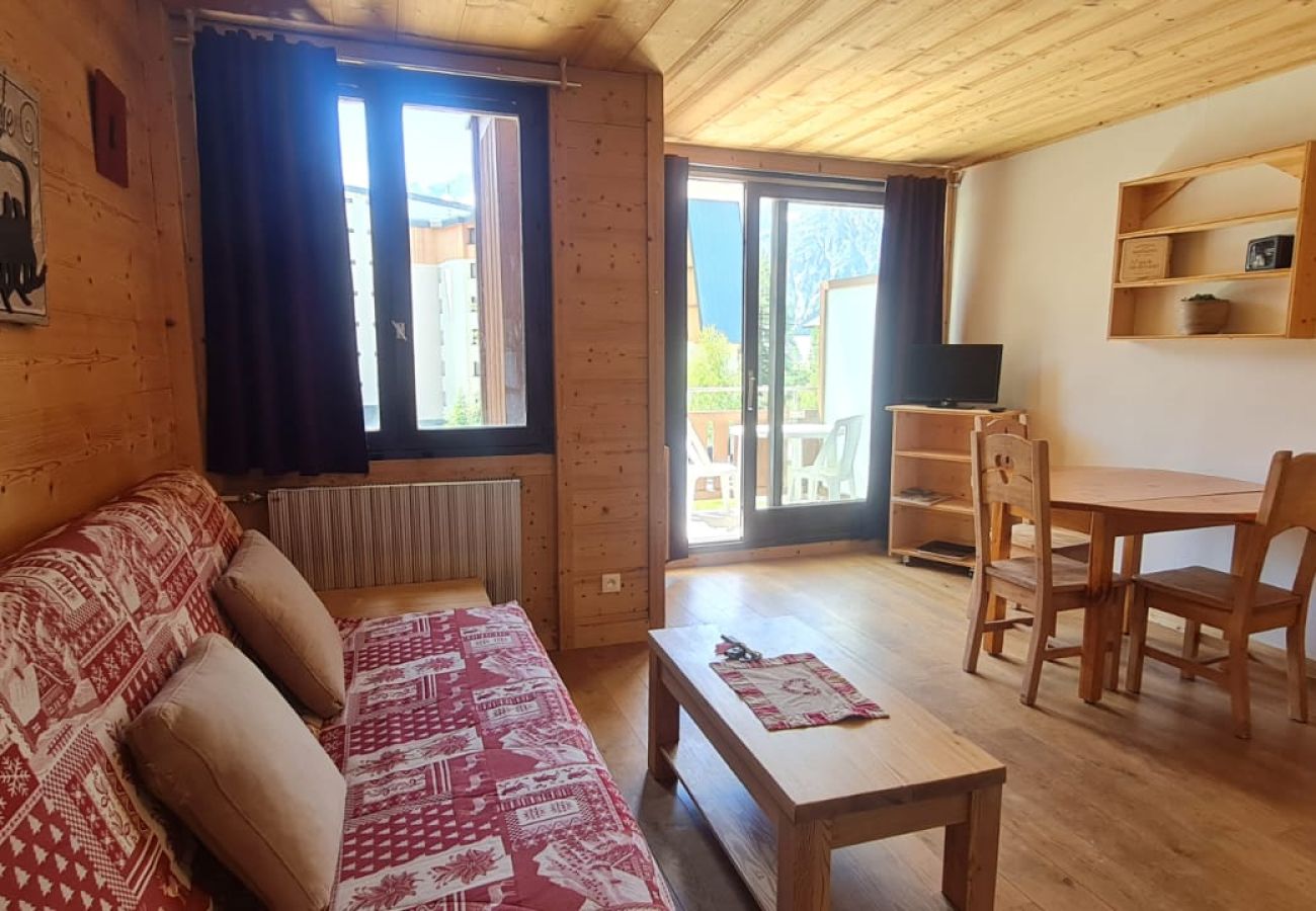 Studio à Les Deux Alpes - Studio cabine vue montagne 