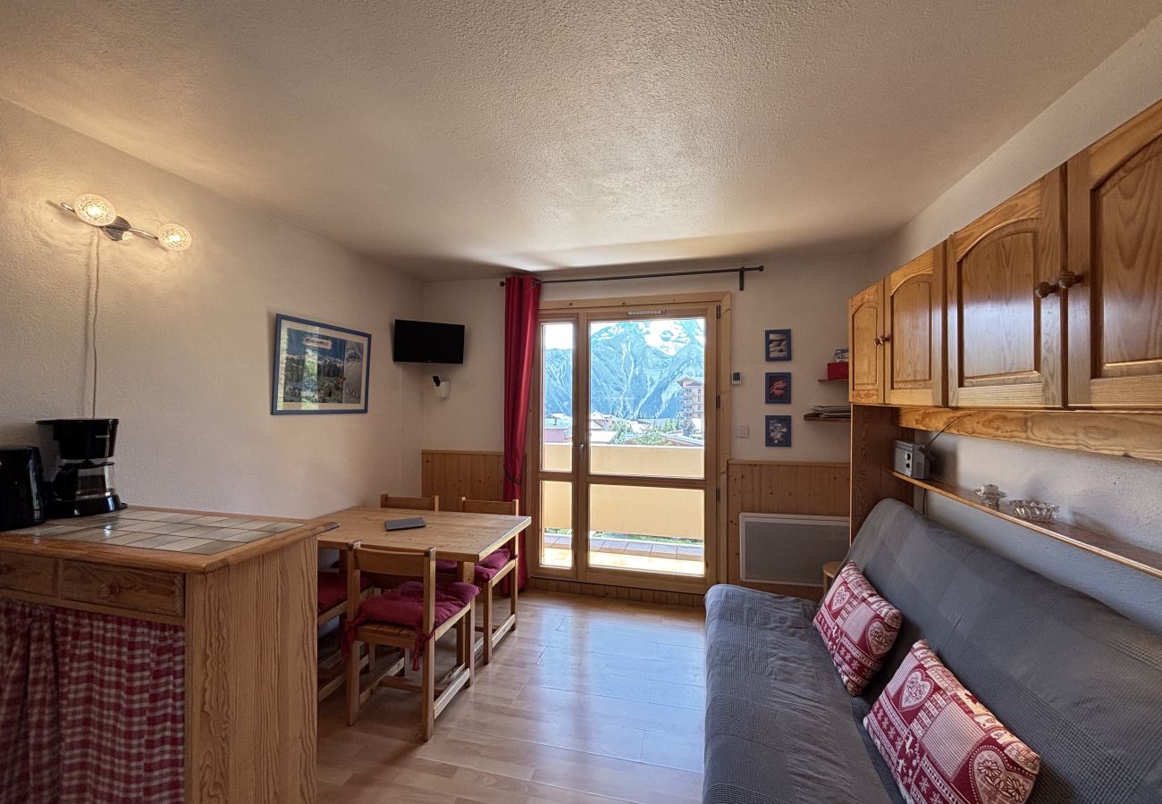 Studio à Les Deux Alpes - Studio cabine vue montagne