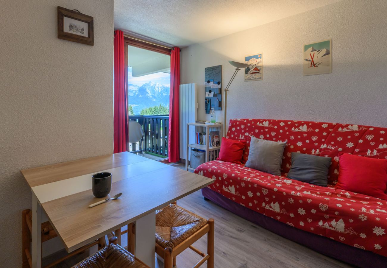 Appartement à Morillon - Appartement cabine vue montagne