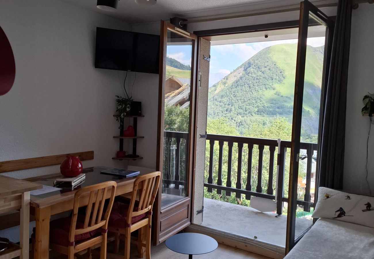 Studio à Saint-Sorlin-d´Arves - Studio avec balcon, vue montagne