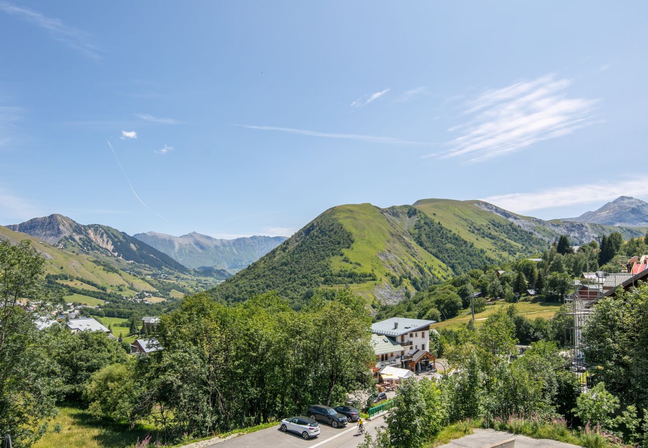 Studio à Saint-Sorlin-d´Arves - Studio avec balcon, vue montagne