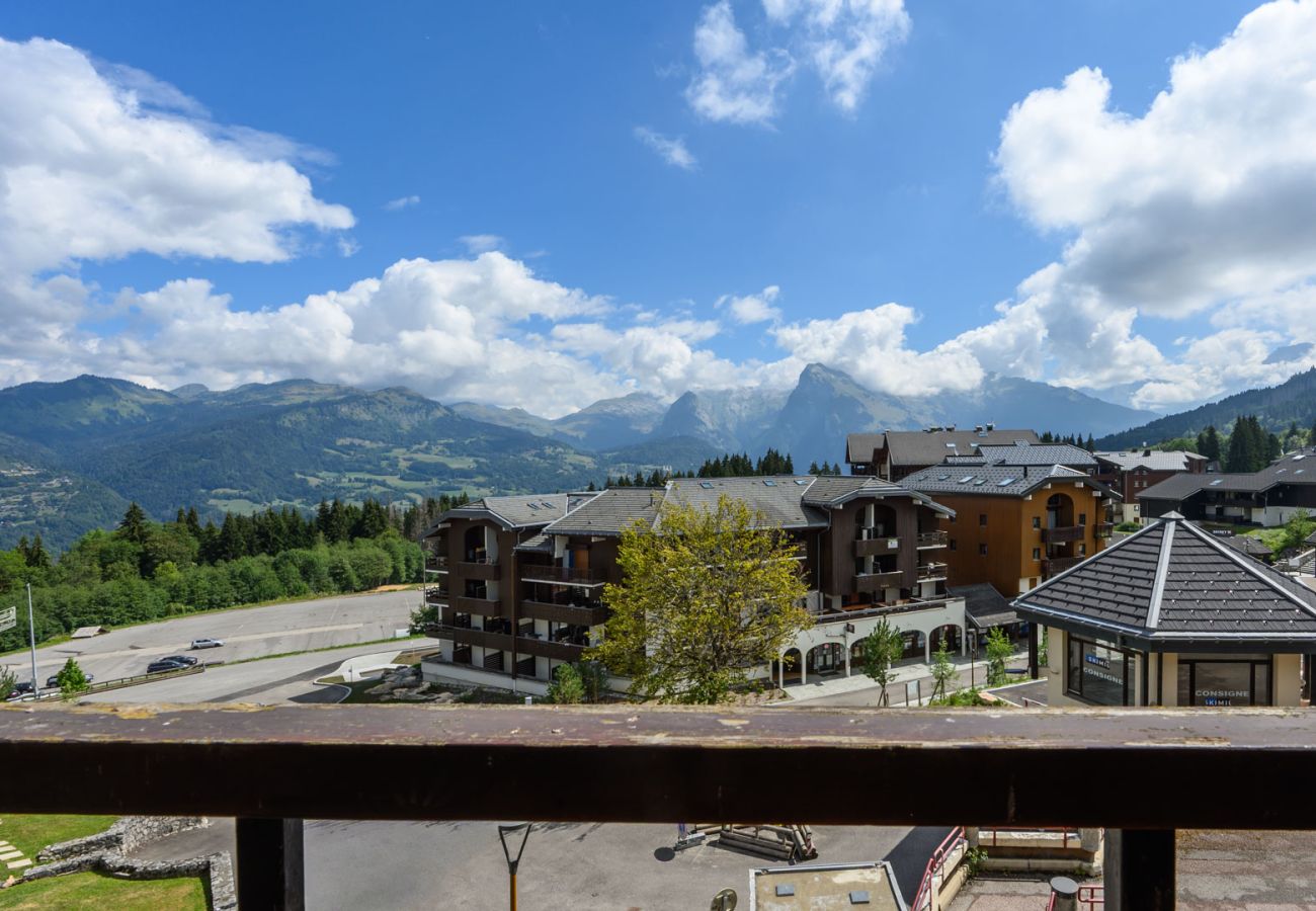 Appartement à Morillon - Appartement avec balcon vue montagne