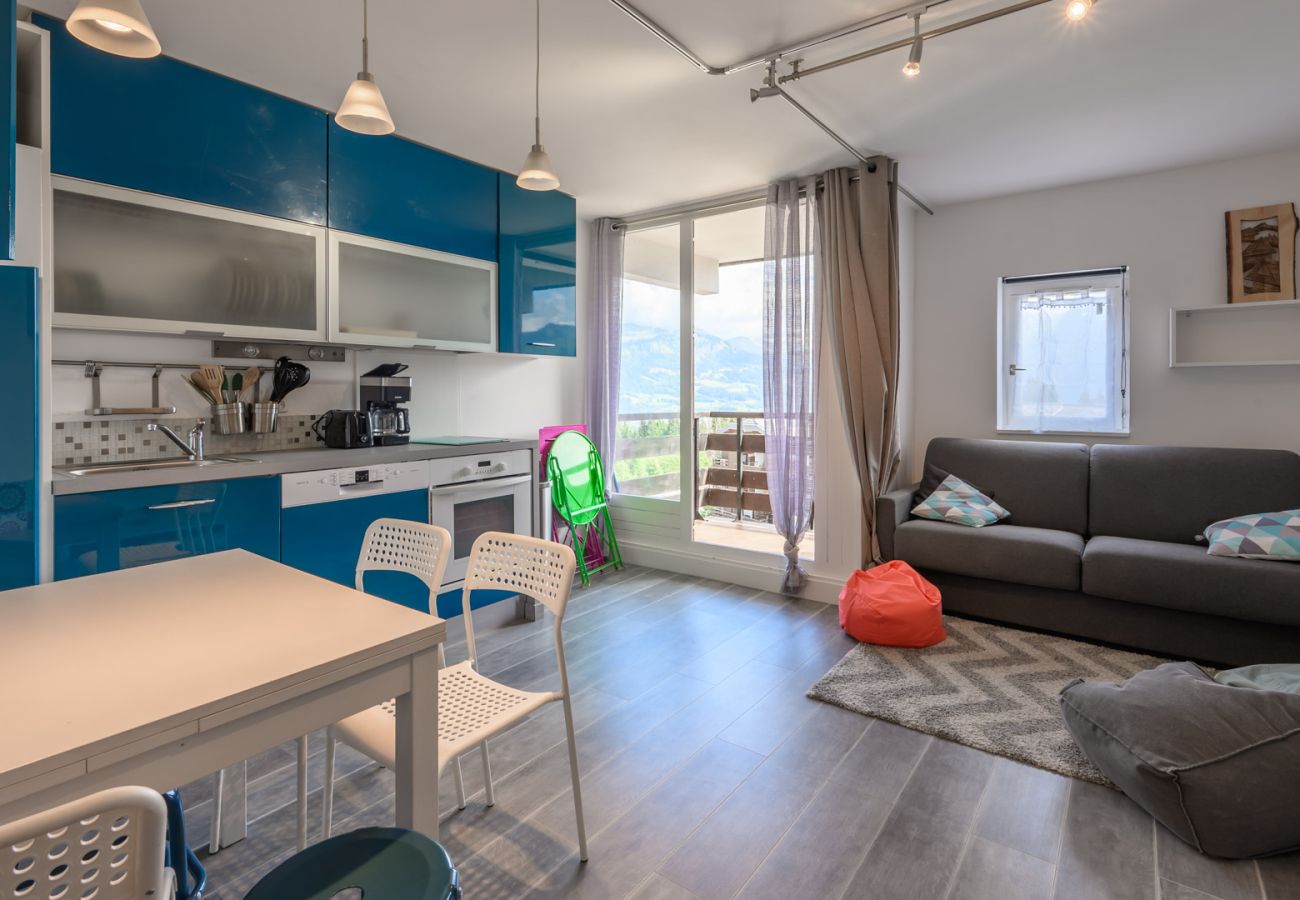 Appartement à Morillon - Appartement avec balcon vue montagne