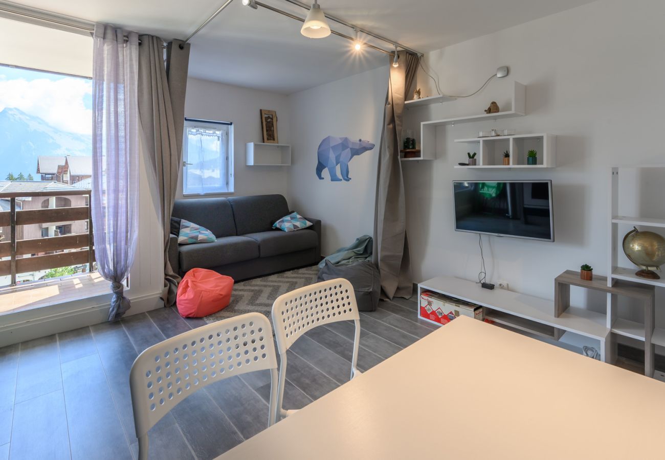 Appartement à Morillon - Appartement avec balcon vue montagne