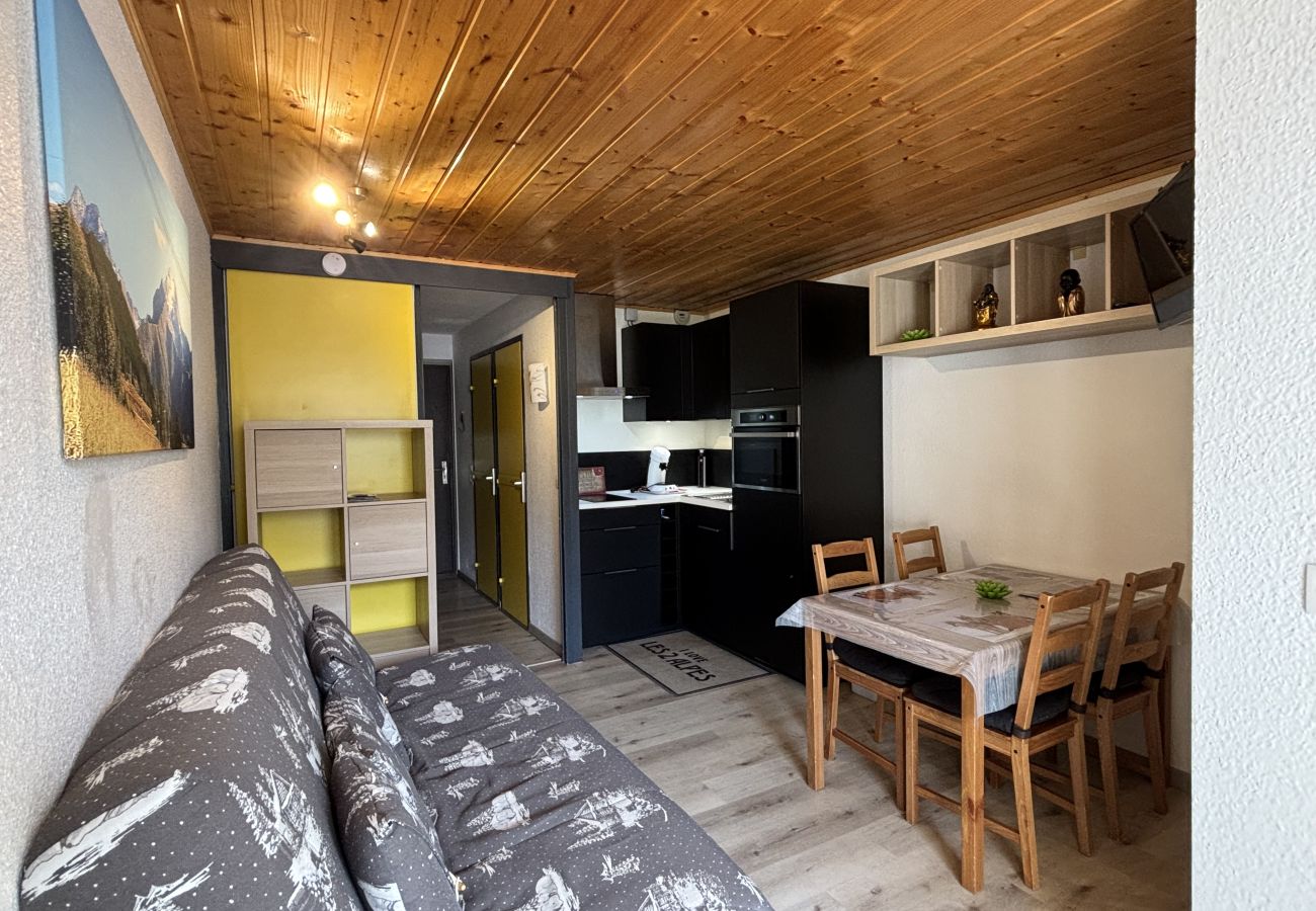 Studio à Les 2 Alpes - Studio avec coin montagne vue nature