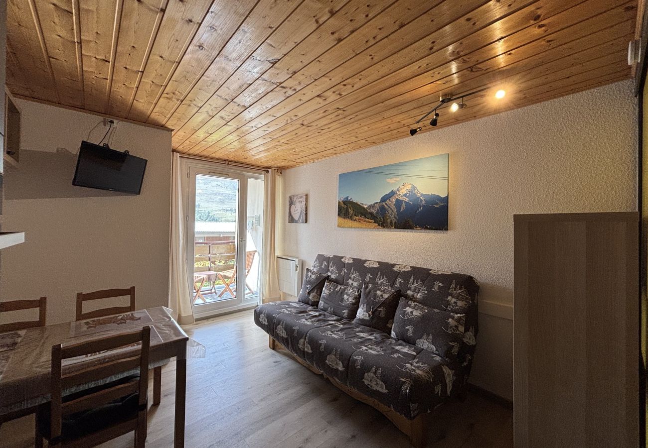 Studio à Les 2 Alpes - Studio avec coin montagne vue nature