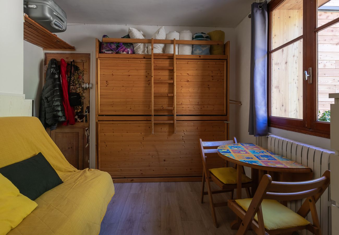 Studio à Orcières - Studio avec coin nuit vue nature
