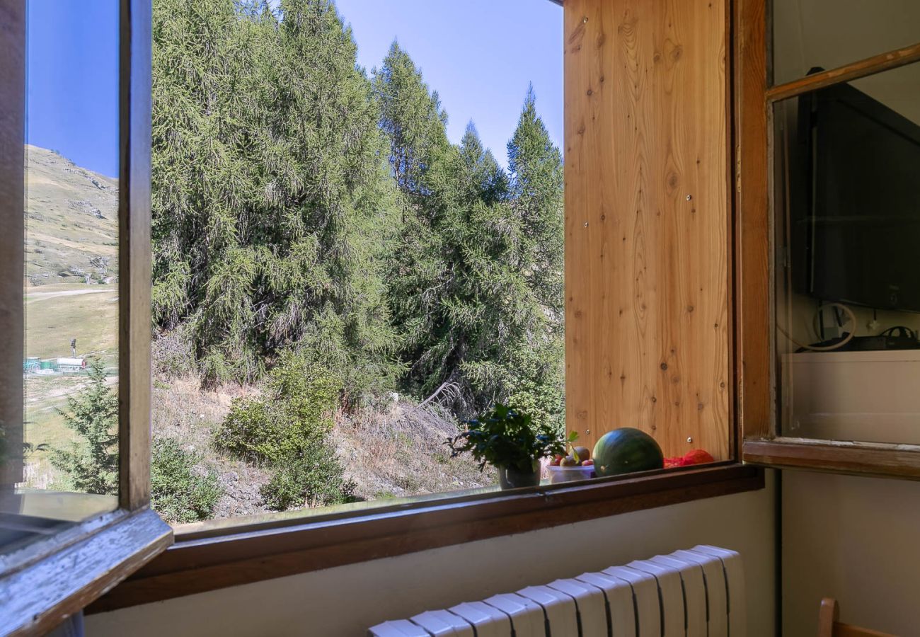 Studio à Orcières - Studio avec coin nuit vue nature