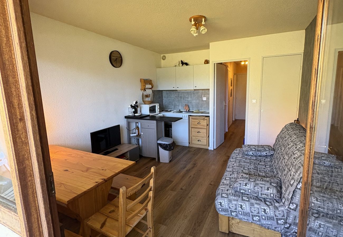 Studio à Orcières - Studio avec coin nuit vue montagne