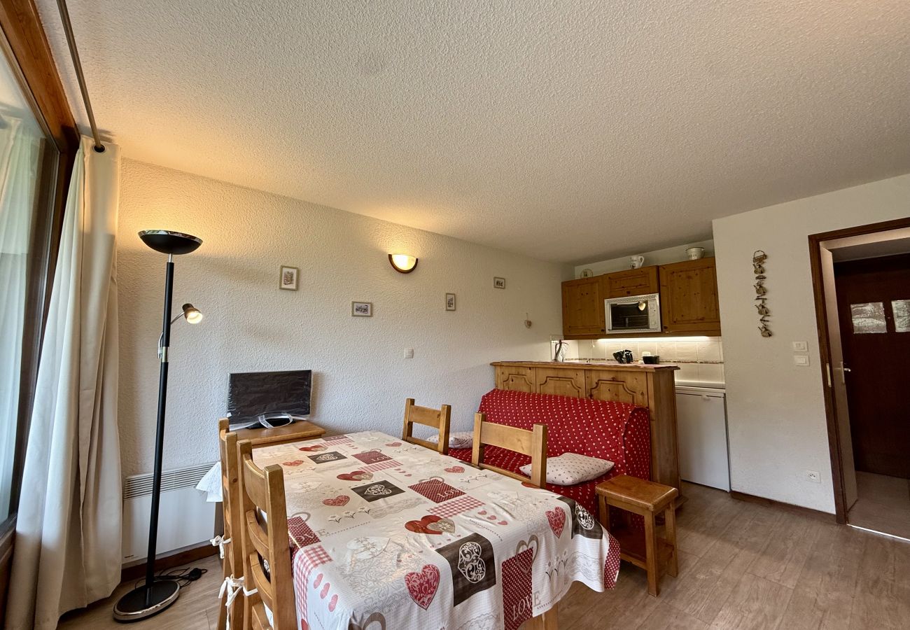 Appartement à Morillon - Appartement avec balcon vue pistes de ski