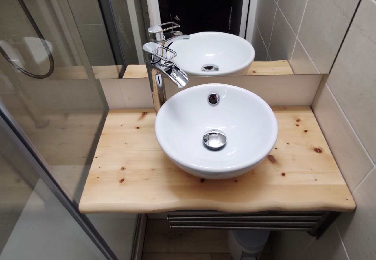Appartement à Les Deux Alpes - Appartement avec balcon vue pistes de ski