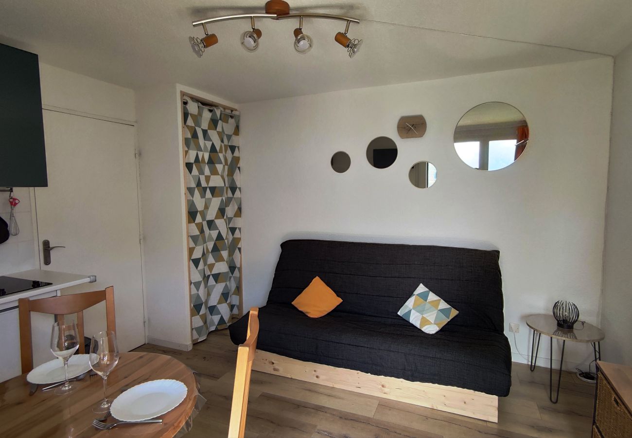 Appartement à Les Deux Alpes - Appartement avec balcon vue pistes de ski
