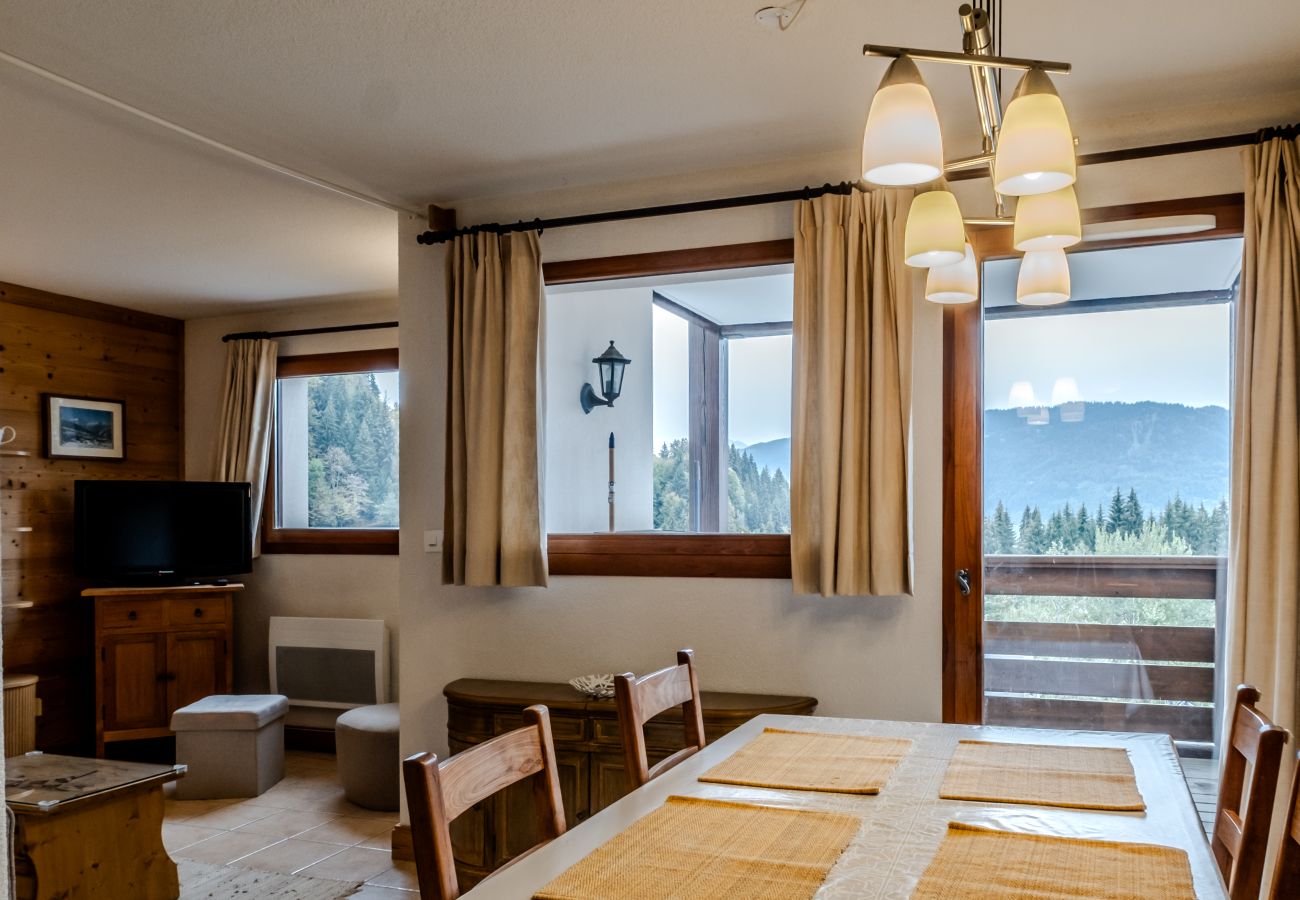 Appartement à Morillon - Appartement avec balcon vue montagne