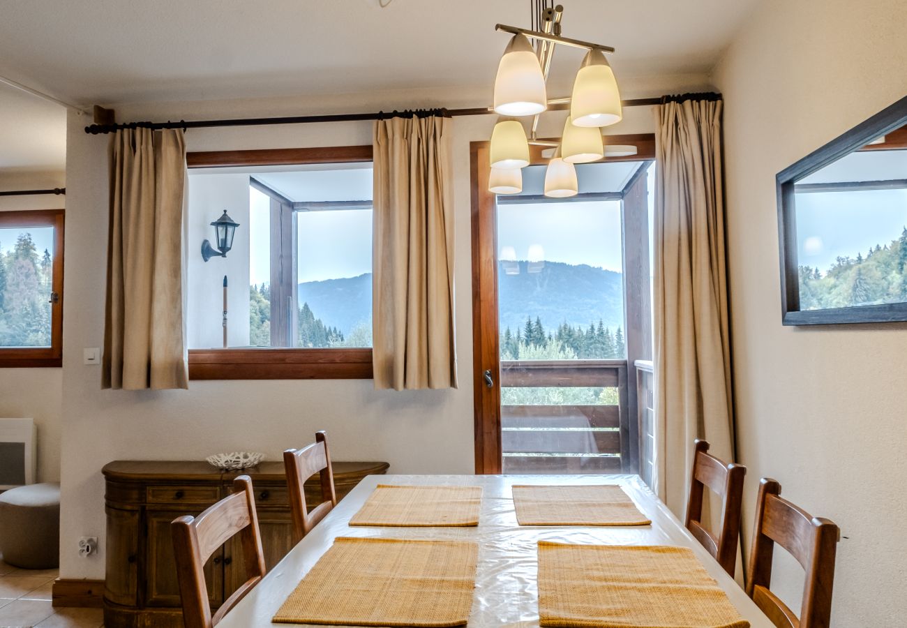 Appartement à Morillon - Appartement avec balcon vue montagne