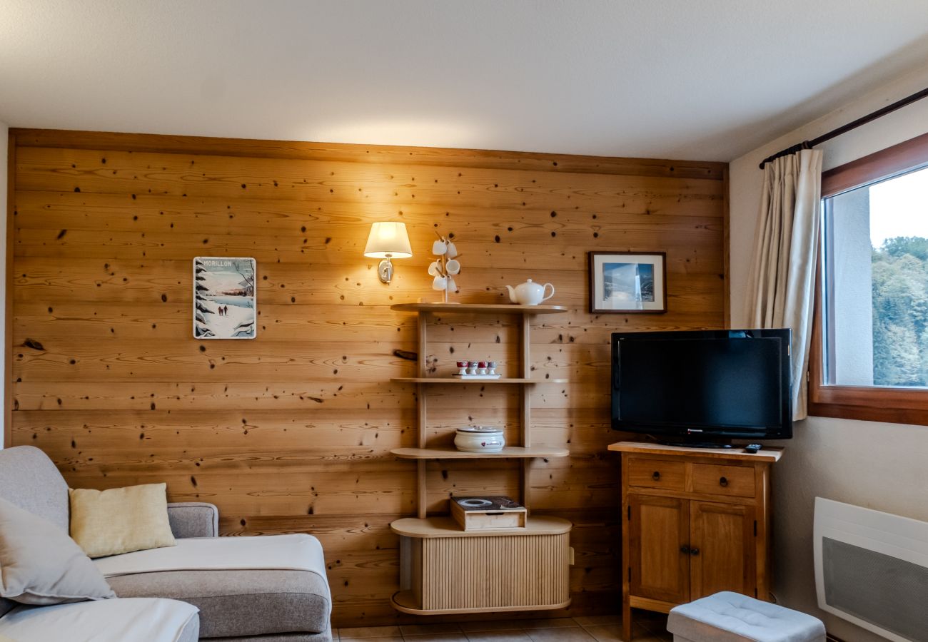 Appartement à Morillon - Appartement avec balcon vue montagne