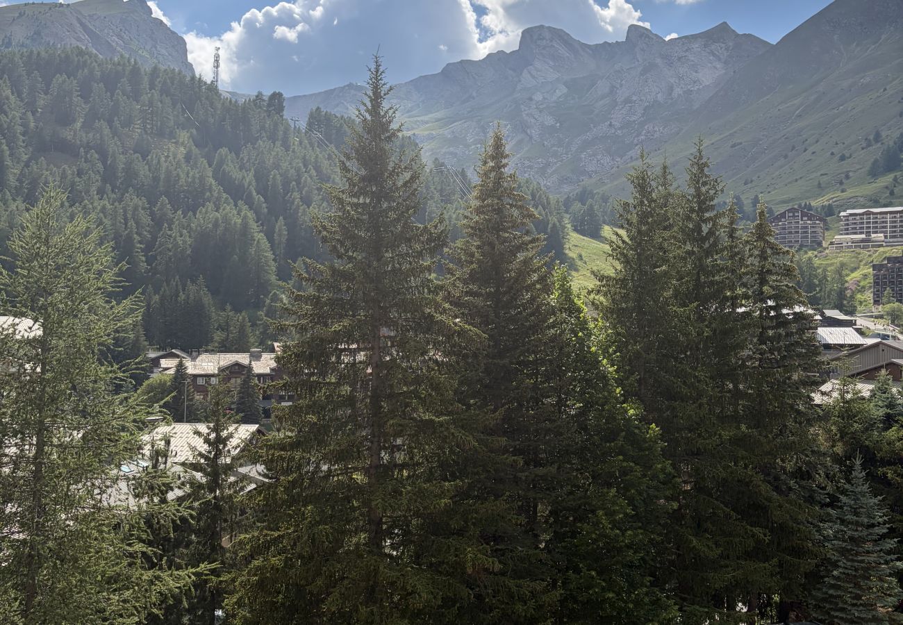 Studio à Allos - Studio avec mezzanine et loggia vue montagne