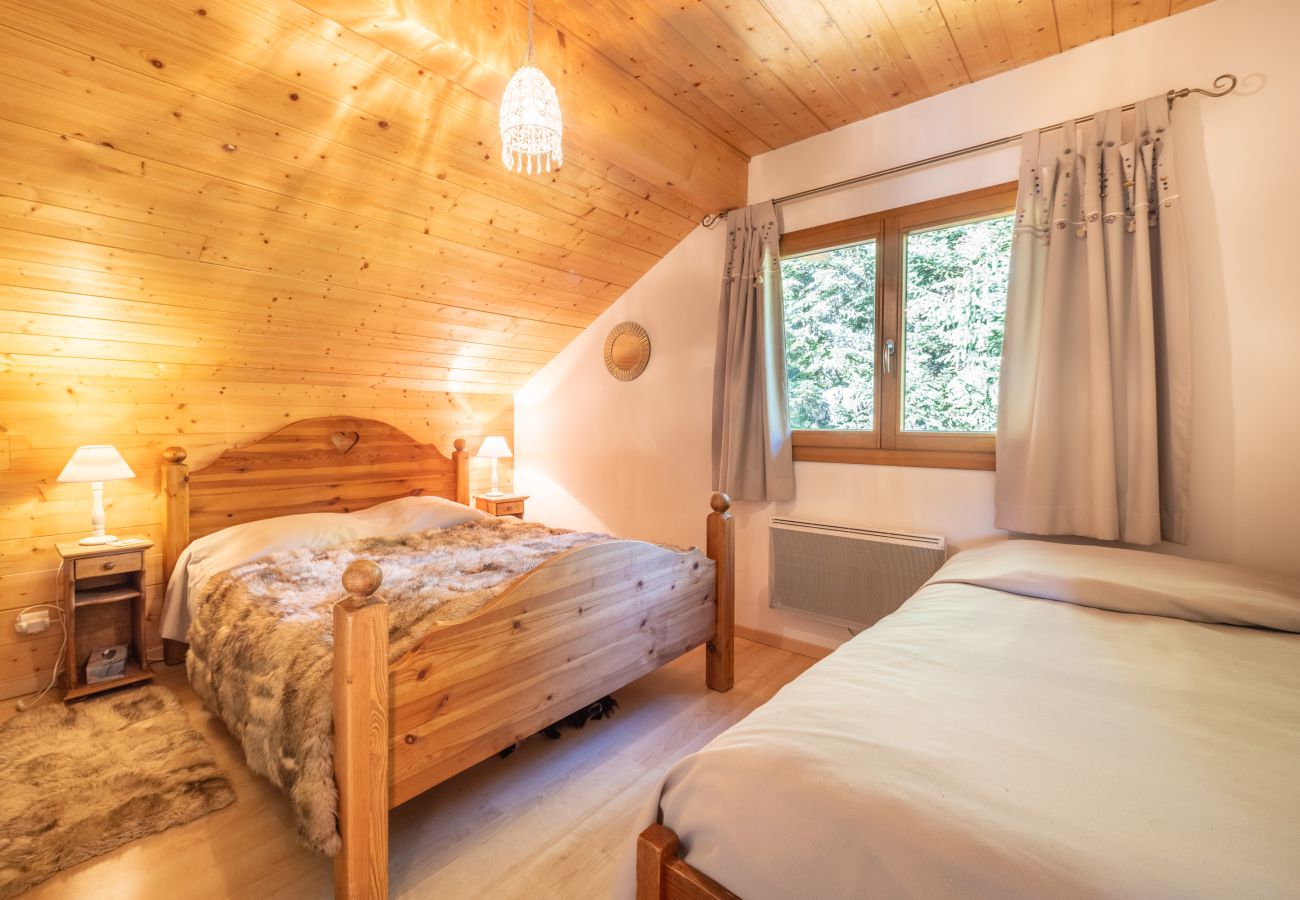 Chalet à La Léchère - Chalet tout équipé skis aux pieds vue montagne