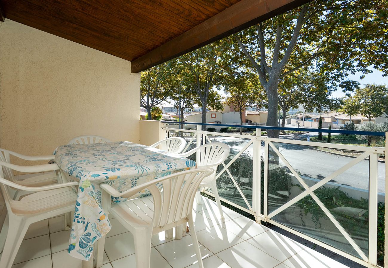 Appartement à Agde - Appartement avec mezzanine climatisé avec balcon