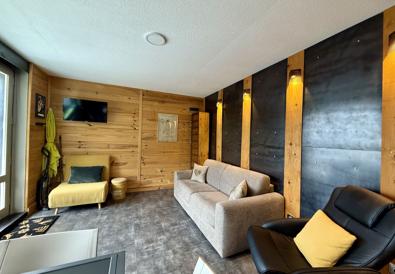 Studio à Chamrousse - Studio rénové avec vue sur les pistes de ski 